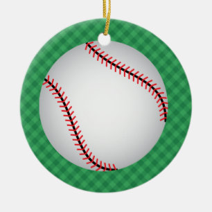 Cerâmica Ornamento de beisebol - SRF