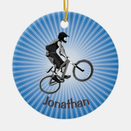 Cerâmica Ornamento de Biking Personalizado