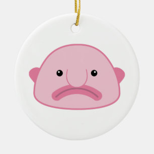 Cerâmica Ornamento de Blobfish
