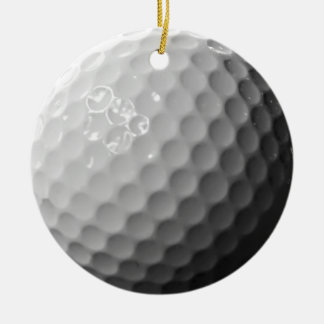 Cerâmica ornamento de bola de golfe