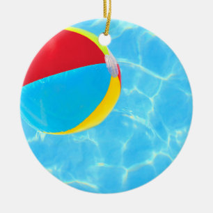 Cerâmica Ornamento de Bola de Praia