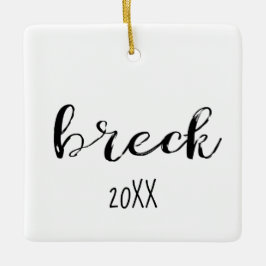 Cerâmica Ornamento de Breckenridge, Colorado