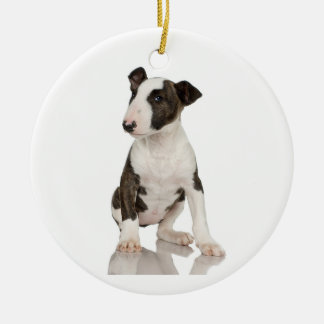 Cerâmica Ornamento de bull terrier