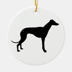 Cerâmica ornamento de cão de galinha