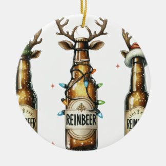 Cerâmica Ornamento de Cerveja de Natal