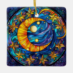 Cerâmica Ornamento de corpos celestes