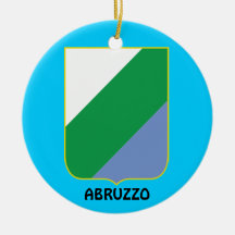 Ornamento de Cristmas da região de Abruzzo