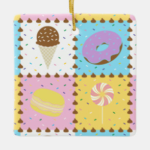 Cerâmica Ornamento de Desenhos