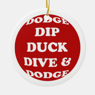 Cerâmica Ornamento de DODGEBALL