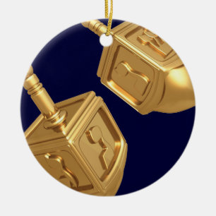 Cerâmica Ornamento de Dreidels