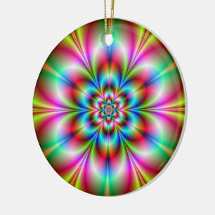Cerâmica Ornamento de Energia da Flor