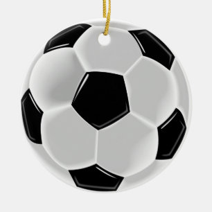 Cerâmica Ornamento de esferas de futebol