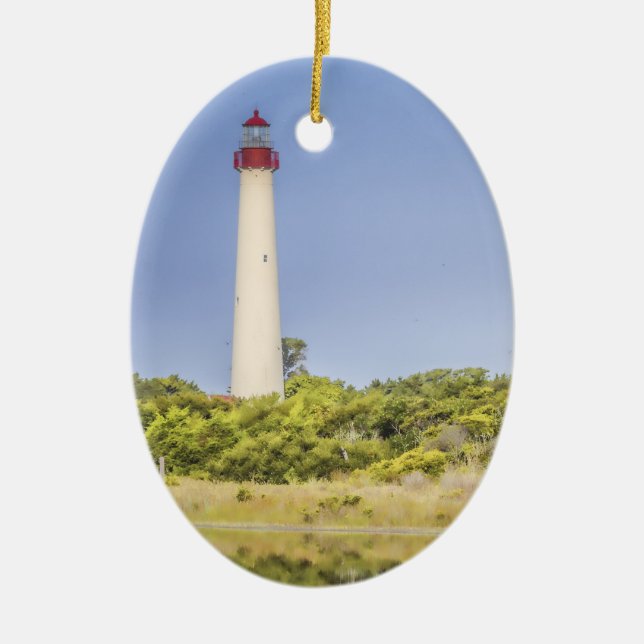 Cerâmica Ornamento de Farol de Cabo Maio (Frente)
