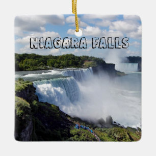 Cerâmica Ornamento de férias de Niágara