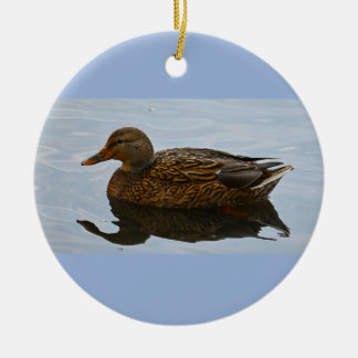 Cerâmica Ornamento de Foto Duck