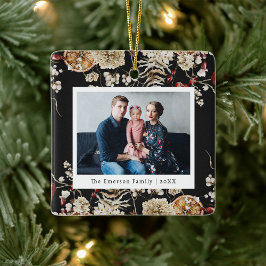 Cerâmica Ornamento de Fotografia Botânica