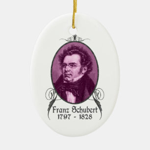 Cerâmica Ornamento de Franz Schubert