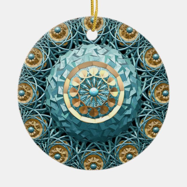 Cerâmica Ornamento de Freya (Frente)