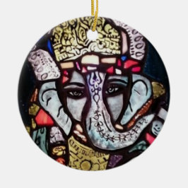Cerâmica Ornamento de Ganesh