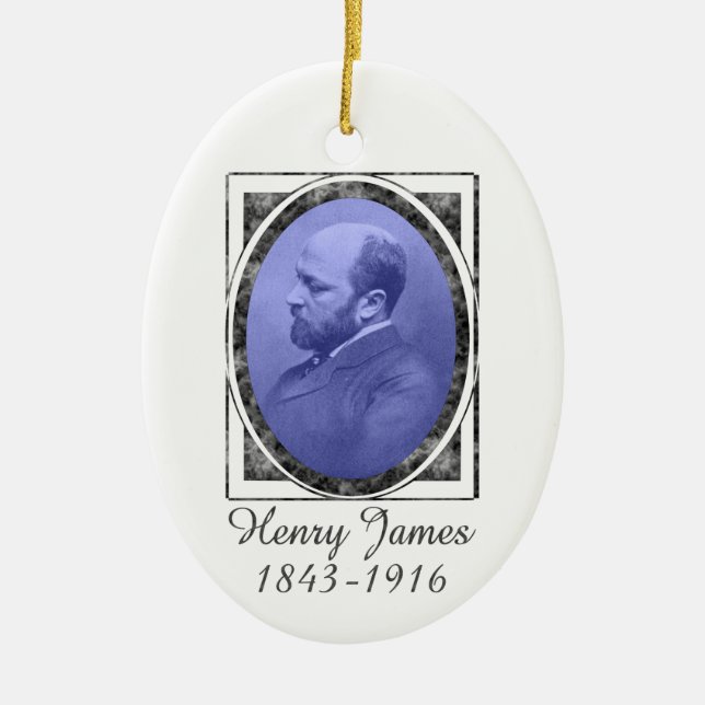 Cerâmica Ornamento de Henry James (Frente)
