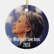 Ornamento de Hillary Clinton
