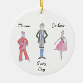 Cerâmica Ornamento de Invólucro Personalizado para Kristy L