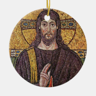 Cerâmica Ornamento de Jesus Mosaico
