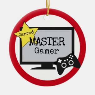Cerâmica Ornamento de jogos de vídeo