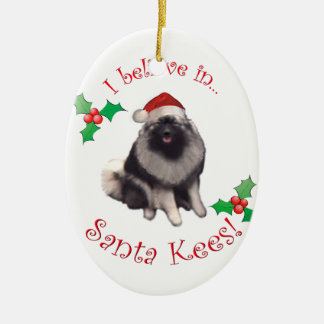 Cerâmica Ornamento de Kees do papai noel