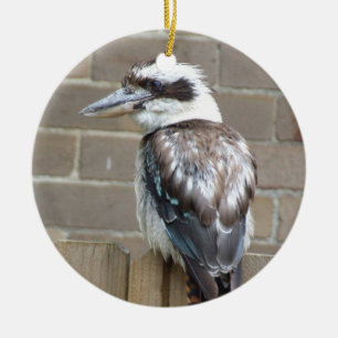 Cerâmica Ornamento de Kookaburra