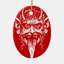 Cerâmica Ornamento de Krampus