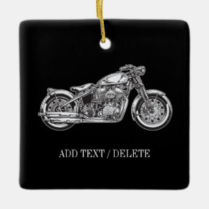 Cerâmica Ornamento de motocicletas