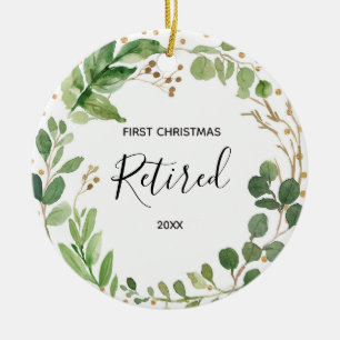 Cerâmica Ornamento de Natal Reformado