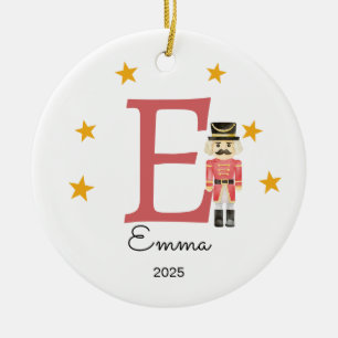 Cerâmica Ornamento de Nome de Letra Personalizado, Nutcrack