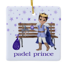 ORNAMENTO DE PADEL – ENCANTADOR PRÍNCIPE DE PADEL 