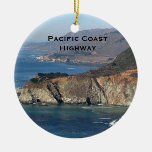 Cerâmica Ornamento de Paisagem do norte California