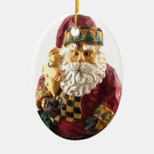 Cerâmica Ornamento de Papai Noel