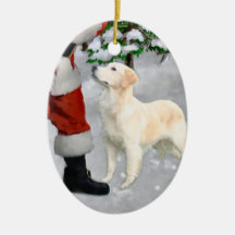 Ornamento de presentes de Natal para ouro Retrieve