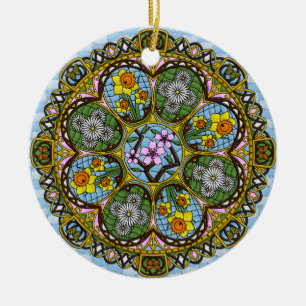 Cerâmica Ornamento de primavera Nouveau