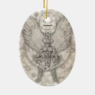 Cerâmica Ornamento de Raguel do arcanjo