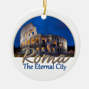 Cerâmica Ornamento de ROMA Italia