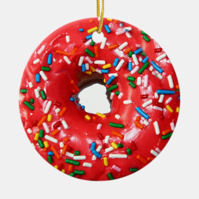 Cerâmica Ornamento de rosquinha (Frente)
