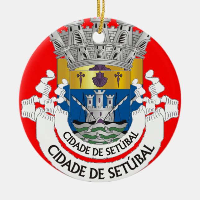 Cerâmica Ornamento de Setubal* Portugal/ornamento de (Frente)