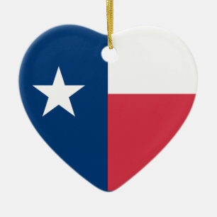 Cerâmica Ornamento de Sinalizador do Texas