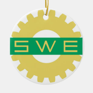 Cerâmica Ornamento de SWE (sociedade de engenheiros das