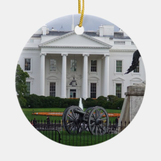 Cerâmica Ornamento de Washington (Frente)