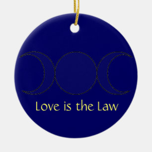 Cerâmica Ornamento de Wiccan