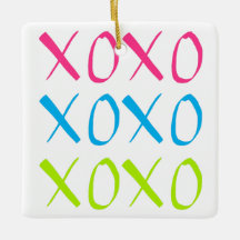 Ornamento de XOXO