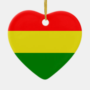 Cerâmica Ornamento do amor de Rasta