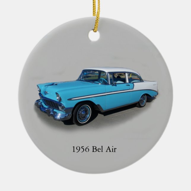 Cerâmica Ornamento do ar Bel de 1956 (Frente)